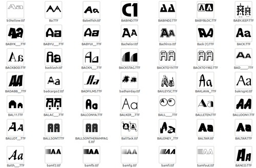 Product picture Ultimate Font Package 